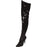 Black Pointed Toe Thigh High Boot 5in Heel Size 7