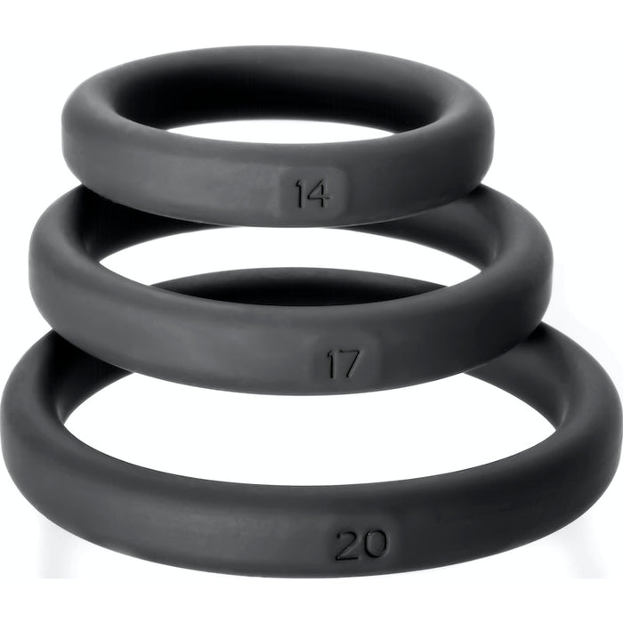 PerfectFit Xact-Fit Silicone Rings Mixed 3 Ring Kit