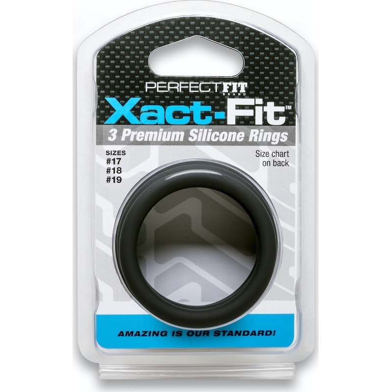 Xact-Fit Silicone Rings Large 3 Ring Kit