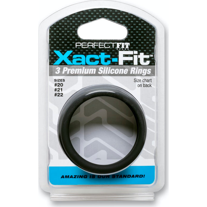 Xact-Fit Silicone Rings X-Large 3 Ring Kit