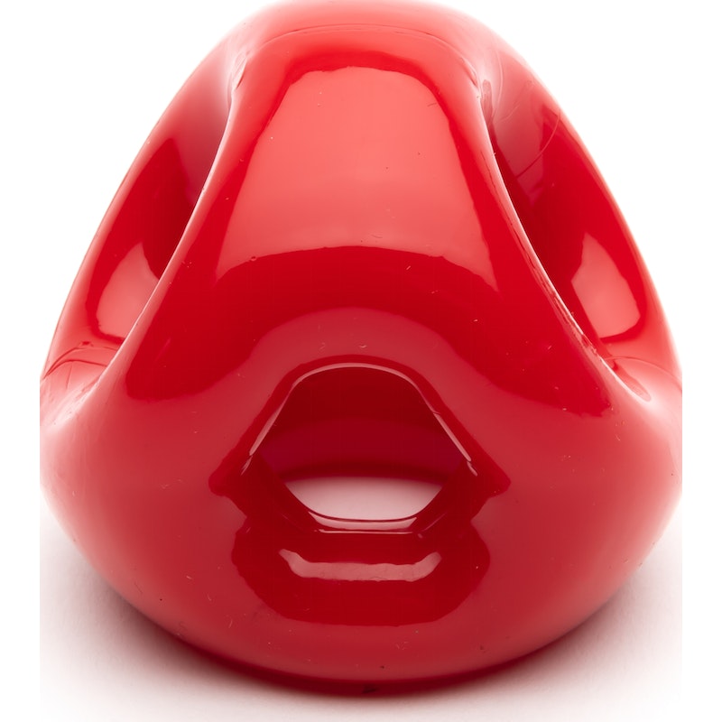 Sport Fucker Energy Ring Cockring, Red/Clear/Black