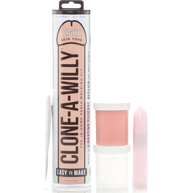 Clone a Willy Casting Kit, Hot Pink/Black/Flesh