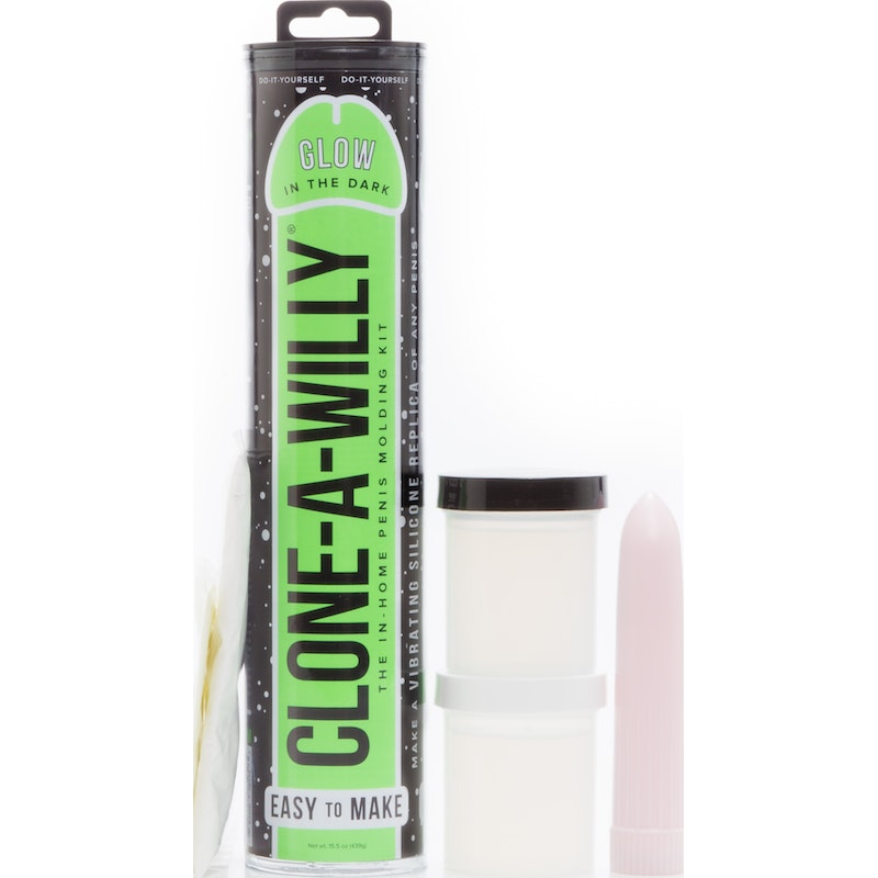 Clone a Willy Glow Casting Kit, Green/Blue