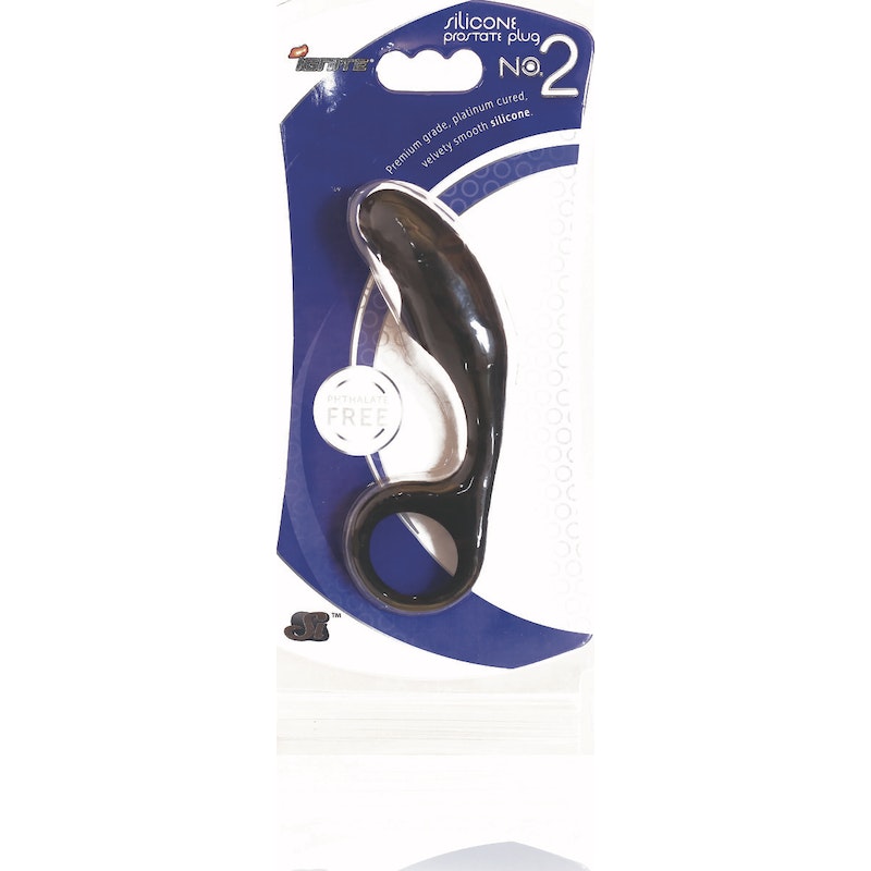 Ignite Silicone Prostate Plug No.2, Black