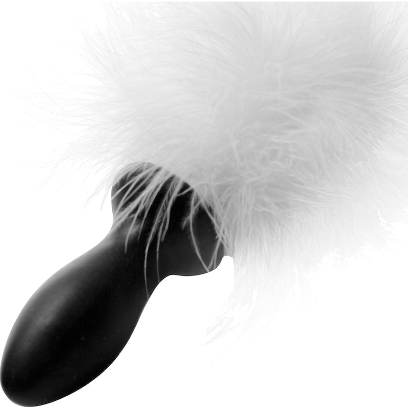 Tailz White Bunny Tail Anal Plug