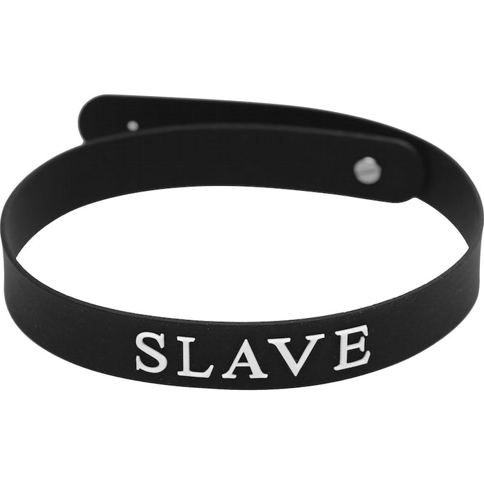 Master Series 'Slave' Silicone Collar, Black