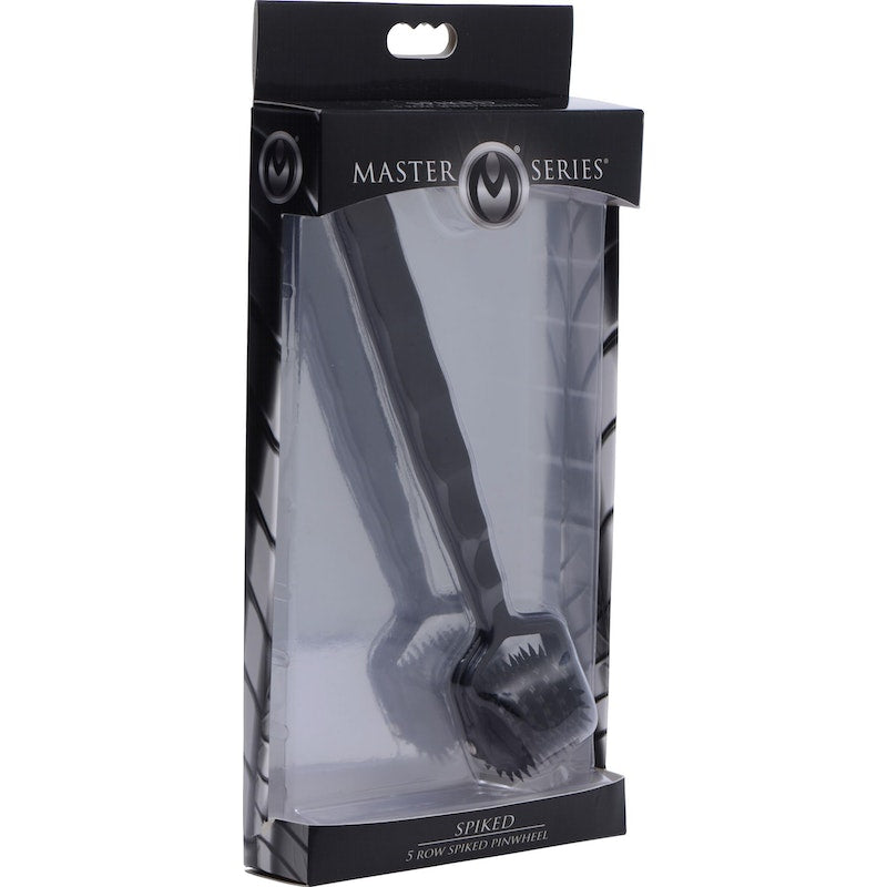 Master Series 5 Row Spiked Pinwheel, Black