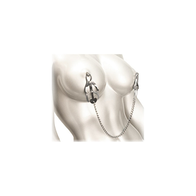 Master Series Sterling Monarch Nipple Vice, Chrome