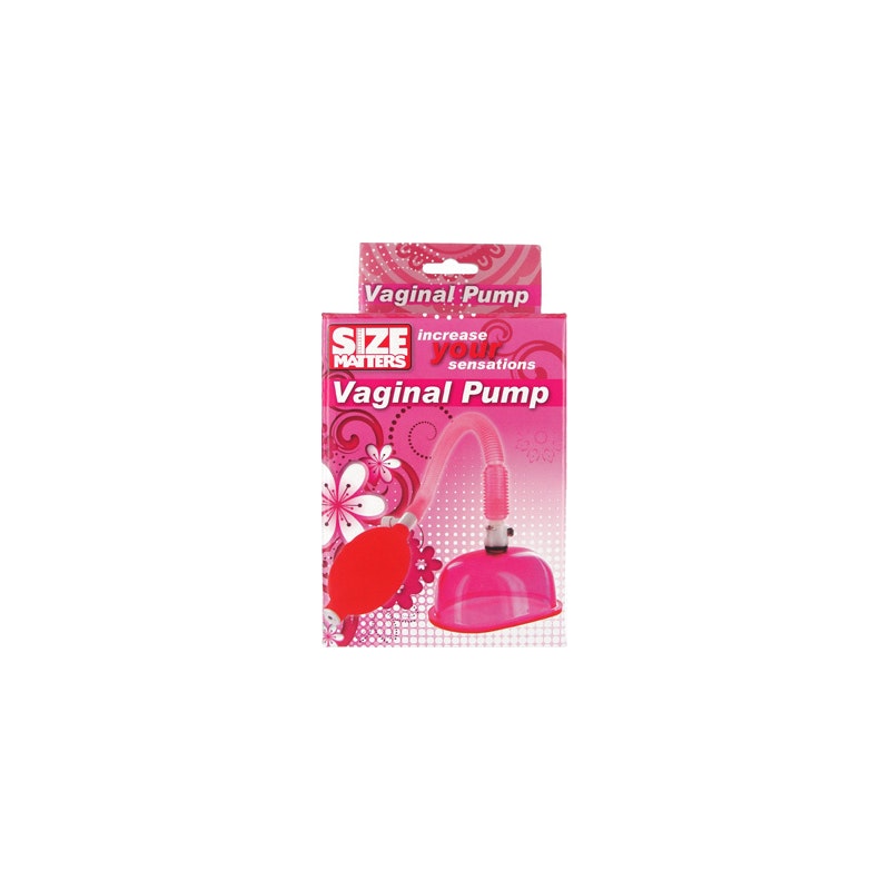 Size Matters Vaginal Pump And Cup Set, Pink