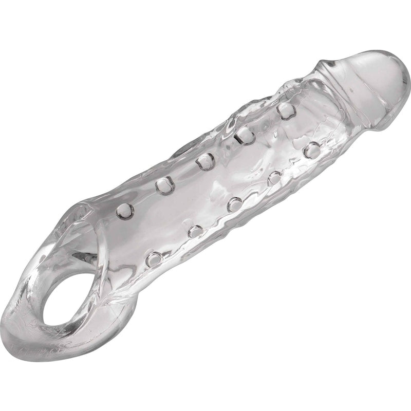 Size Matters Clearly Ample Penis Enhancer Sheath, Clear