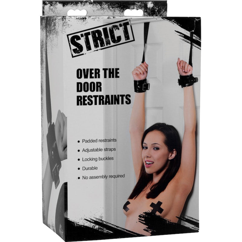 Strict Deluxe Over the Door Restraint System, Black