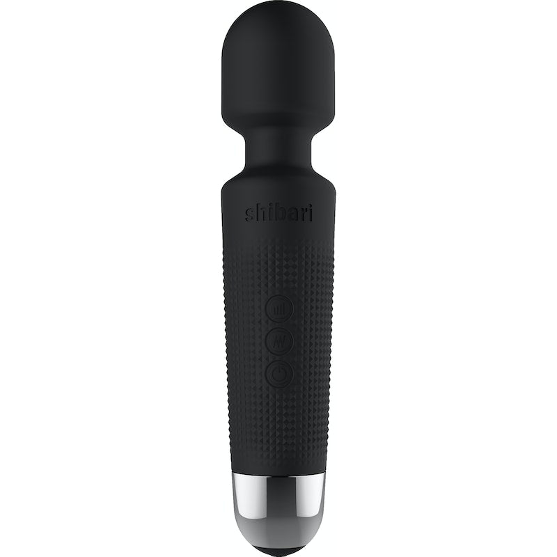 Shibari Mini Halo 20X Wireless Wand Massager, Black