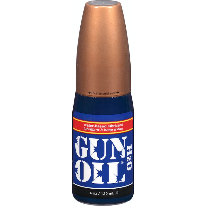 Gun Oil H2O Water-Based Lubricant 4oz/120ml Flip Top Bottle