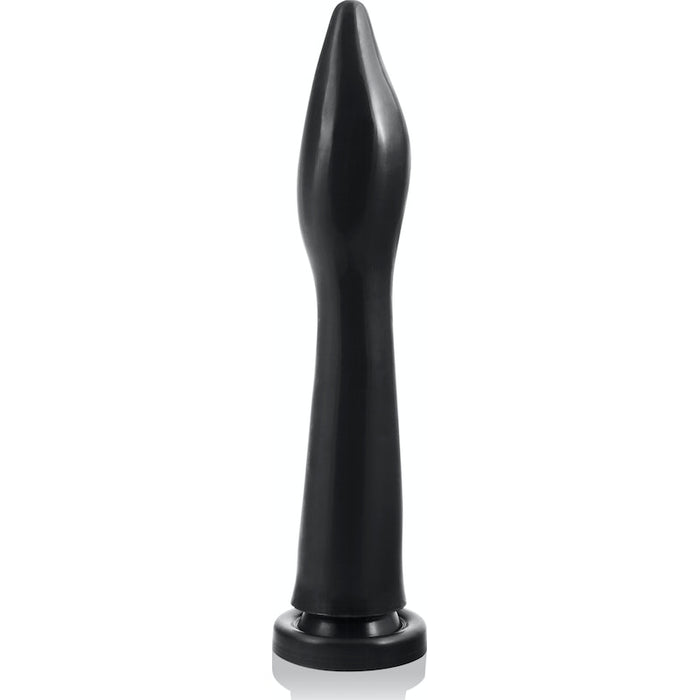 Ignite Goose Dildo Medium with Suction, Black 14"/36cm
