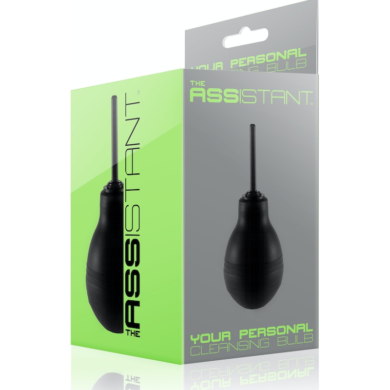 Ignite The ASSistant Cleansing Bulb Douche, Black