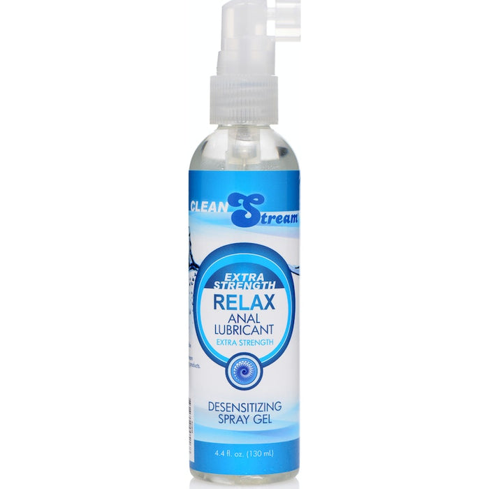 CleanStream Relax Anal Lube Desensitising Spray Gel, 130ml