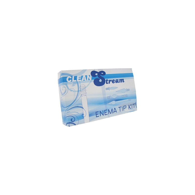 CleanStream Enema Tip Set, Black