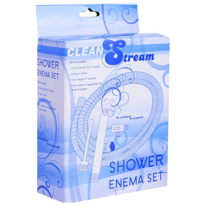 CleanStream Shower Metal Deluxe System Enema Set