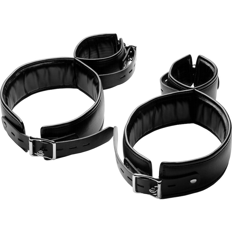 Strict Thigh Cuff Restraint System, Black