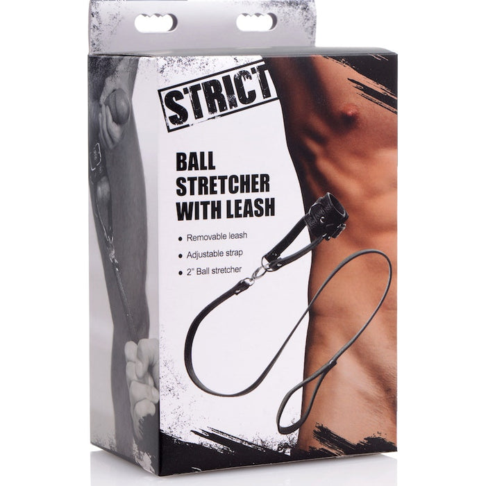 Strict Ball Stretcher With Leash 90cm Black