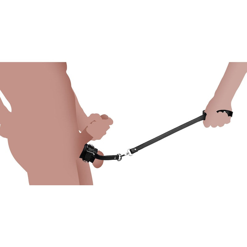 Strict Ball Stretcher With Leash, 90cm, Black