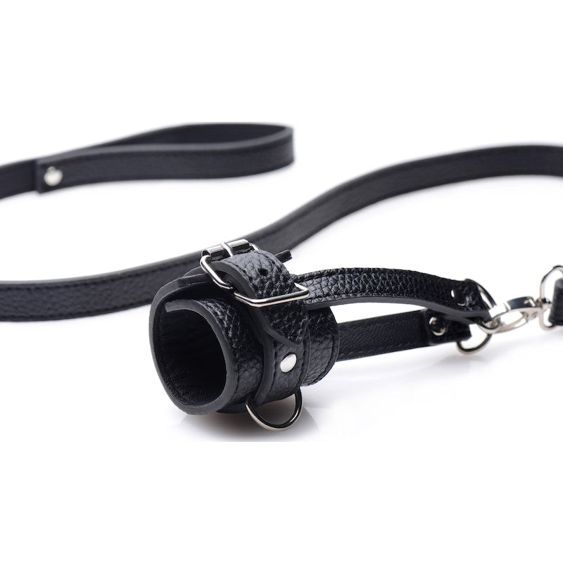Strict Ball Stretcher With Leash, 90cm, Black