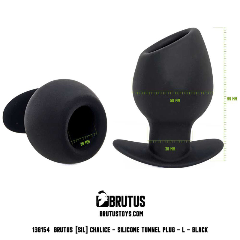 Brutus Chalice Tunnel Butt Plug L