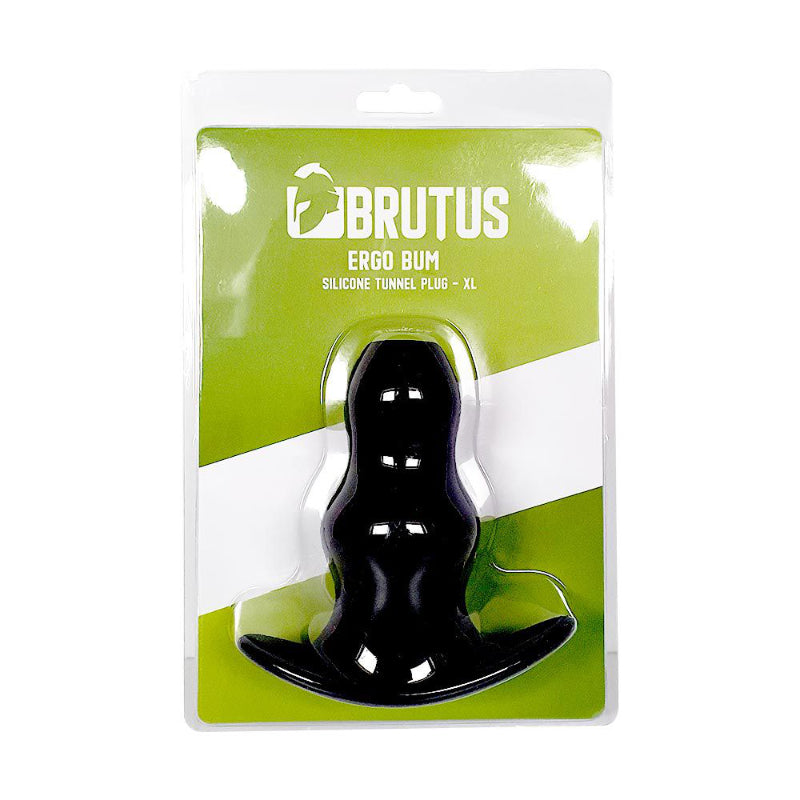 Brutus Ergo Bum Tunnel Plug, XL, Black