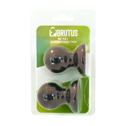 Brutus Nip Pull Silicone Nipple Suckers, M, Black
