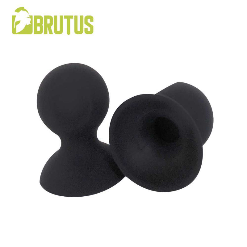 Brutus Nip Pull Silicone Nipple Suckers, M, Black