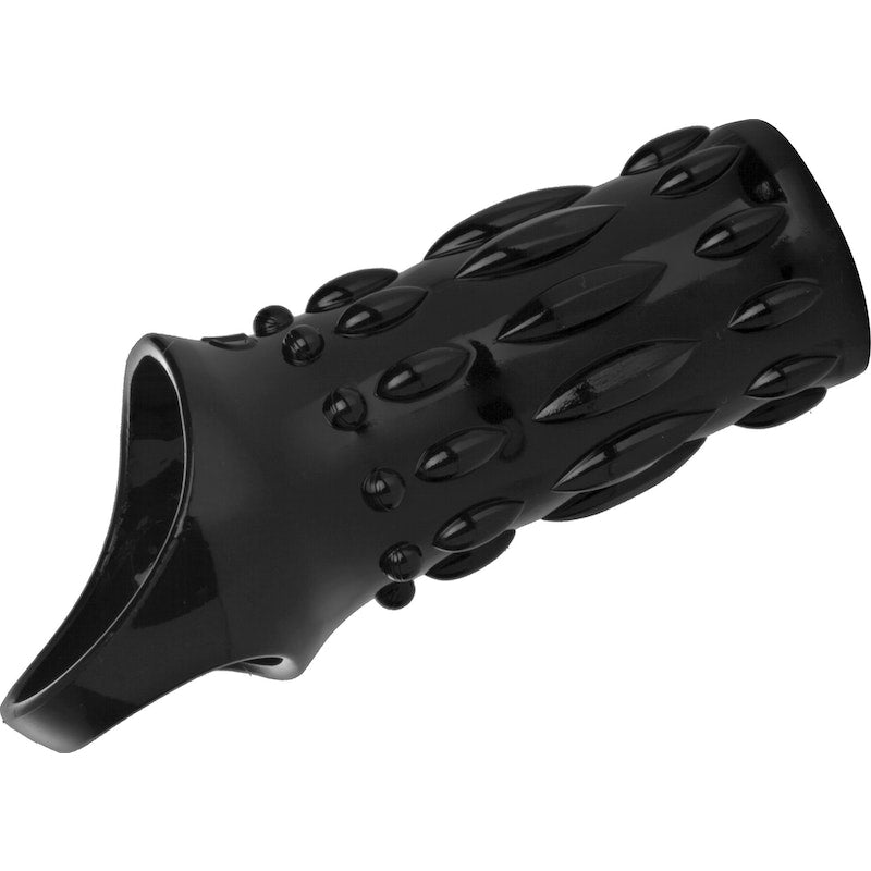 Size Matters Sheath Sensations Enhancer Sex Sleeve 4.5"/11.4cm, Black