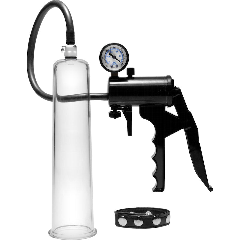 Size Matters Premium Penis Pumping Kit, 2"x 9", Clear