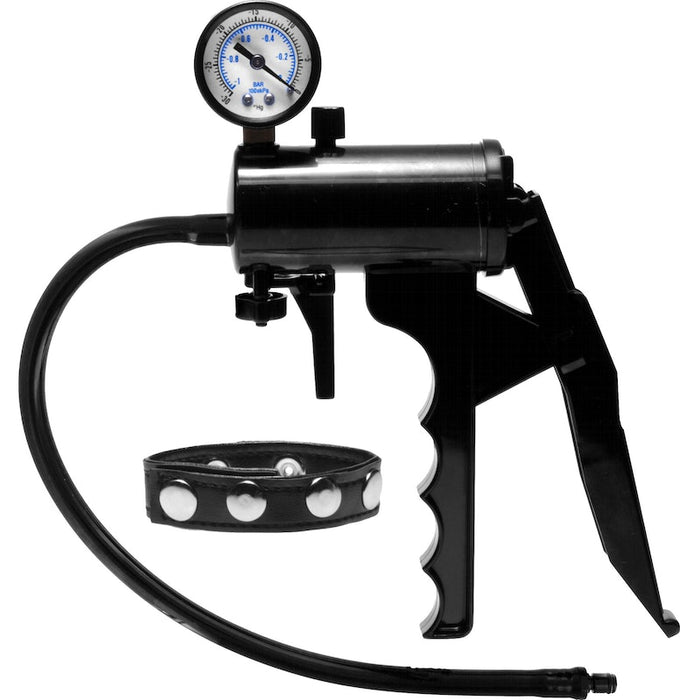 Size Matters Premium Gauge Pump, Black