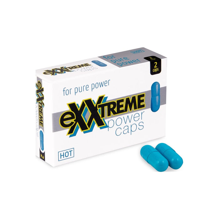 Hot Ero Exxtreme Power Caps Supplements for Men, 2-pack