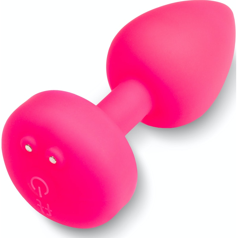 Gvibe Gplug Butt Plug, Small (3cm), Neon Rose