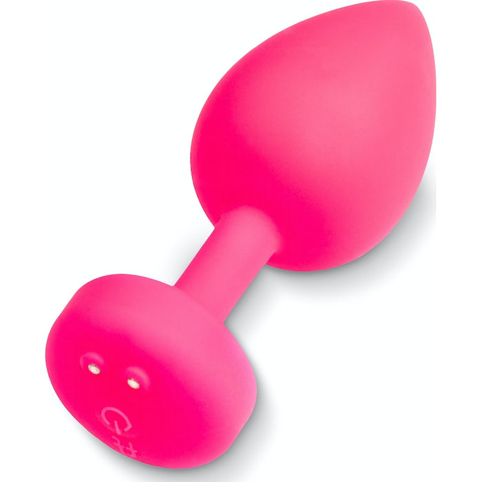 Gvibe Gplug Butt Plug, Large (3.9cm), Neon Rose