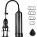 LuvPump Penis Pump Maximum Erectile Dysfunction Aid, 5.7cm x 22.9cm, Black