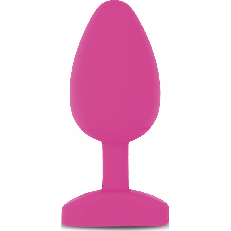 Gvibe Gplug Bioskin Butt Plug, Large (3.9cm), Raspberry