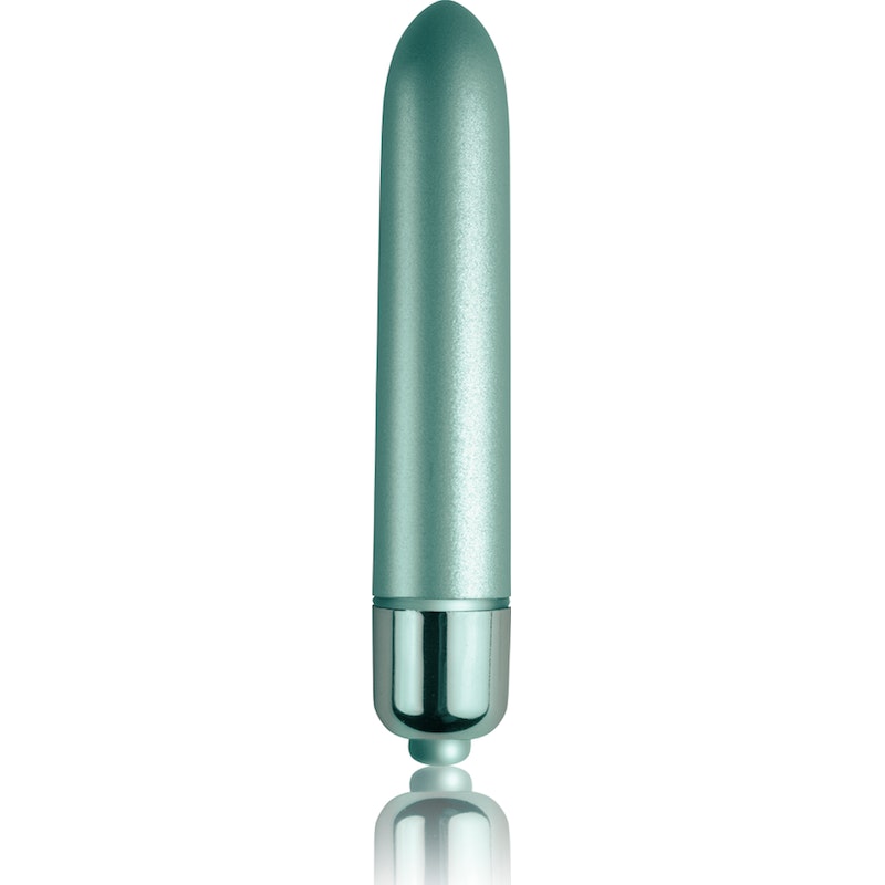 Rocks Off RO-90 Touch of Velvet Bullet Vibrator, Aqua/Lilac/Raspberry