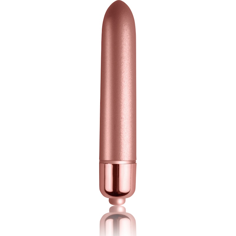 Rocks Off RO-90 Touch of Velvet Bullet Vibrator, Aqua/Lilac/Raspberry