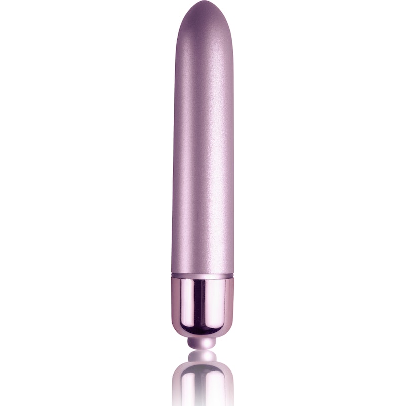 Rocks Off RO-90 Touch of Velvet Bullet Vibrator, Aqua/Lilac/Raspberry