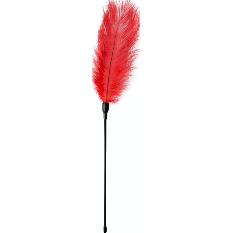 Easy Toys Feather Tickler, Red