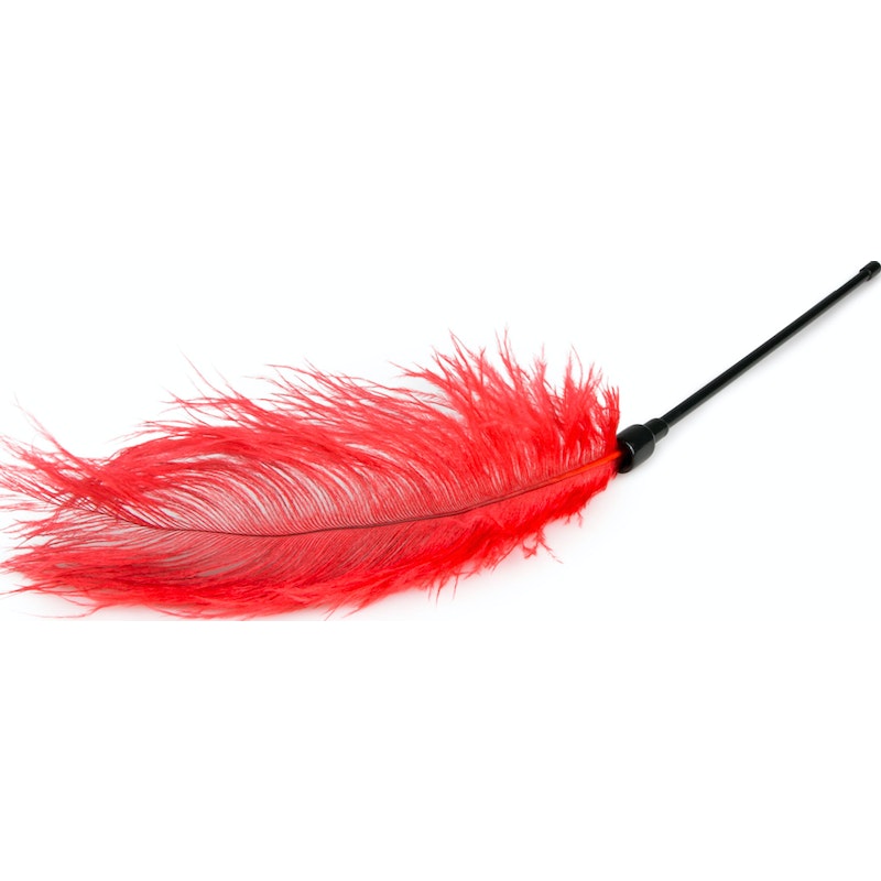 Easy Toys Feather Tickler, Red