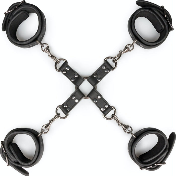 Fetish Collection Hogtie With Hand and Ankle Cuffs, Black