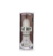 Fat Boy Checker Plate Sheath, 5.5in, Clear