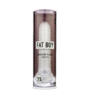 Fat Boy Checker Plate Sheath, 7.5in, Clear