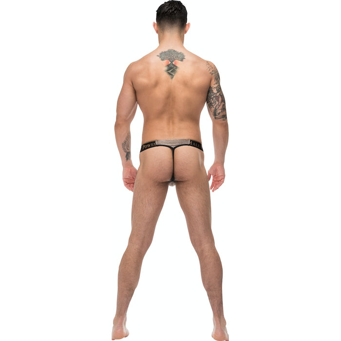 Male Power Viper Micro G-String L/XL Grey