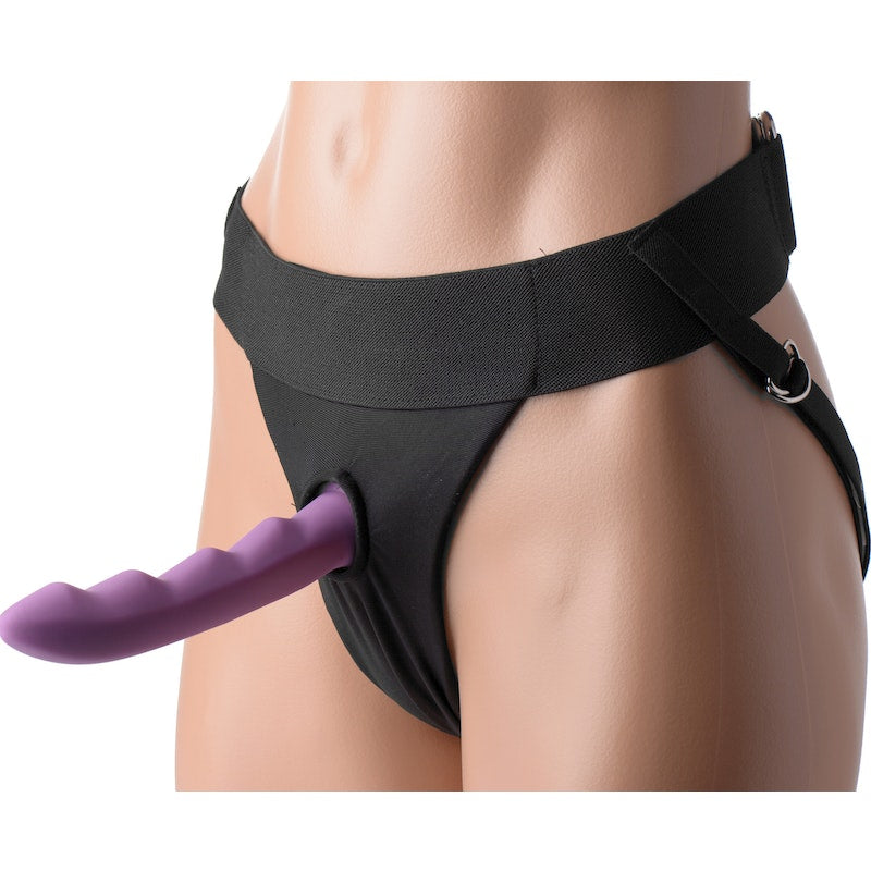 Strap U Avalon Jock Style Strap On Harness, Black