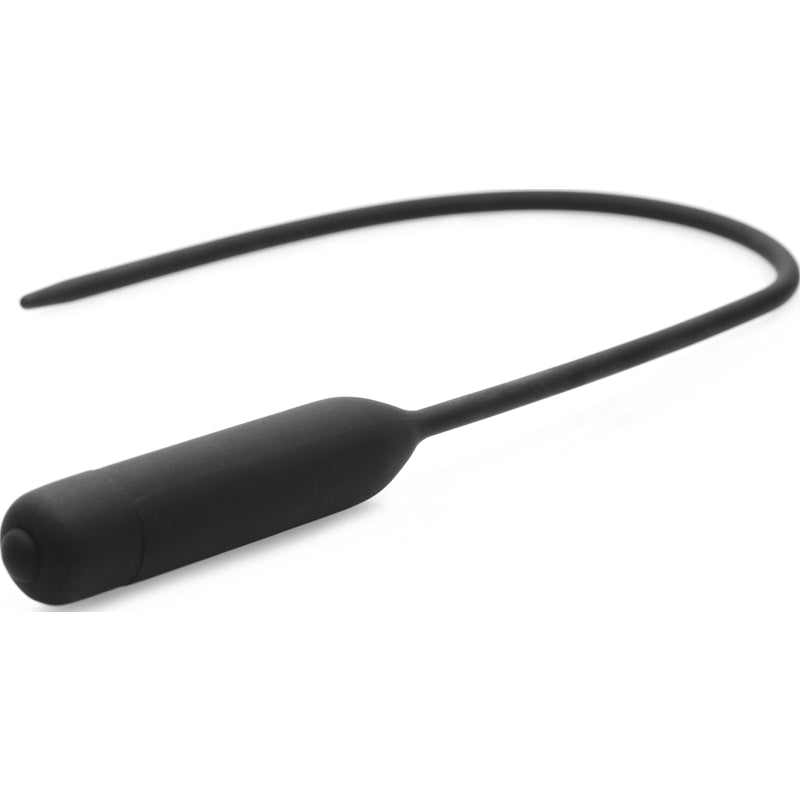 Master Series Cadence Extreme Vibrating Urethral Sound, 17.75"/20cm, Black