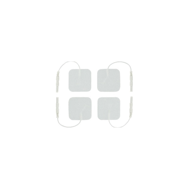 Zeus Electro Pads, 4-Pack, White